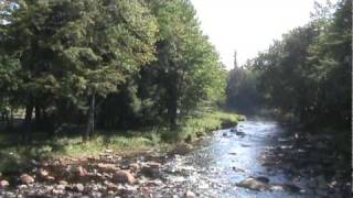 Oswegatchie River at Wanakena New York  Aug 28 2010 [upl. by Attalanta]