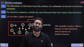 ELECTRON EMISSION WORK FUNCTION amp ITS TYPES  DAY  2  12EM  Neeraj Bhardwaj [upl. by Arnaldo]