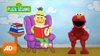 Plaza Sésamo Elmo aprende sobre los libros  El mundo de Elmo [upl. by Houser]