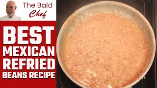 Best Mexican Refried Beans Recipe [upl. by Amihc]