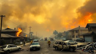 USA NOW Explosive Wildfire in Southern California The Mountain Fire’s Terrifying Spread [upl. by Heyward]