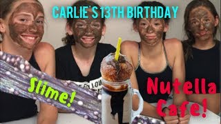 Carlies 13th Birthday  Making Slime amp Breakfast at Tella Ball Part 2 [upl. by Airelav494]