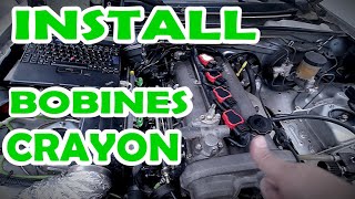 Install bobines crayon AUDI R8 [upl. by Esilehc530]