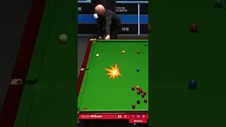 Insane cue power 🥶snooker shorts [upl. by Bamford737]