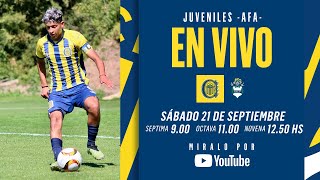 Juveniles AFA  Rosario Central vs Gimnasia LP  7ma8va9na División [upl. by Nonna]