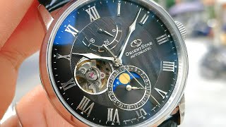 Đẹp Orient Star Moonphase Black 41mm REAY0107N00B  ICS Authentic 0982298881 [upl. by Jaye]