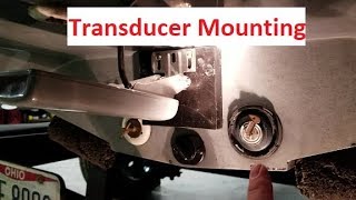 Transducer Mounting Without Holes In Hull [upl. by Groscr]