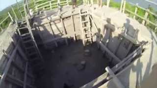 Floating in the Mud Volcano at El Totumo Colombia [upl. by Annauj915]