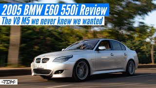 2005 BMW E60 550i Review Rarer than an E60 M5 in India  Autoculture [upl. by Schoof]