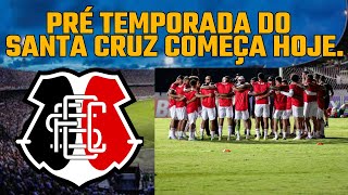 ⚫️⚪️🔴PRÉ TEMPORADA DO SANTA CRUZ COMEÇA HOJE E PODE TER NOVIDADES NO ELENCO [upl. by Sulihpoeht732]