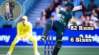 Saim Ayub Batting Today Saim Ayub Batting Against Australia 2ND ODI Pakistan Vs Australia 2ND ODI [upl. by Sharron]