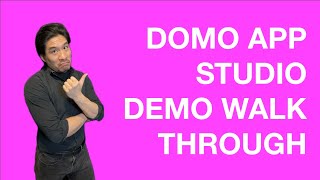 Domo App Studio Walk Through From Blank To Bank [upl. by Leva]