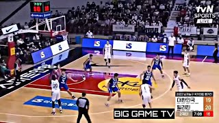 2024 TUNE UP GAME Gilas Pilipinas vs South Korea Full Game Highlights Asia Cup and Qualifier Prep [upl. by Launcelot]