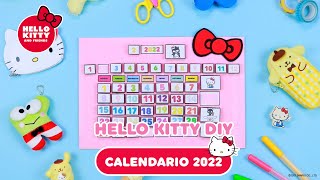 Calendario 2022 de Hello Kitty  Hello Kitty DIY [upl. by Walworth]