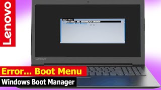 Lenovo Ideapad S130 Error Boot Menu Windows Boot Manager windows error gagal botting [upl. by Ardyth]