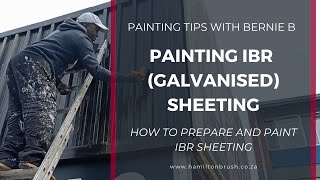 How To Paint IBR Sheeting [upl. by Schramke767]