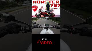 MONSTER 797 FULL VEDIO CHECK OUT ducati review ducatimonster superbike monster sportbike [upl. by Eenot]