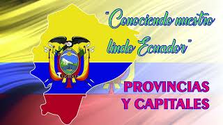 DIVISIÓN POLÍTICA DEL ECUADOR [upl. by Ahseki]