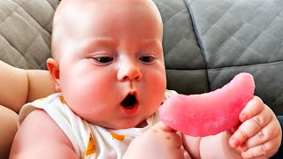 Funniest SURPRISED BABY REACTIONS  Try Not To Laugh Challenge  Big Baby [upl. by Eerrahs]