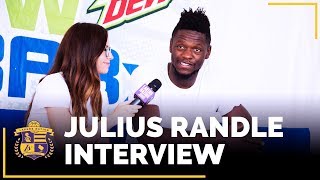 Julius Randle Interview Lonzo Ball Kobe Bryant Defensive Focus Year 4 Expectations [upl. by Kacerek225]