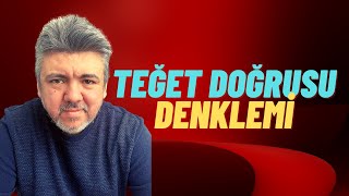 Teğet Doğrusu Denklemi  Grafik Kullanıyoruz teget dogrusu deklemi [upl. by Elleiad125]