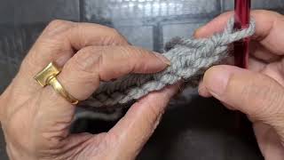 Crochet Stretching stitch for beginners [upl. by Tuhn751]