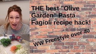 Meal prep WW Freestyle 2 recipesOlive Garden recipe hack [upl. by Nailuj]