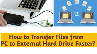 What is the fastest way to transfer files from pc to external hard drive  How to use Robocopy cmd [upl. by Uos871]