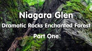 Niagara Glen Hiking Trail through Dramatic Rocks  Main Loop Trail 1 [upl. by Einot800]