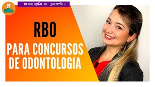 BANCA RBO CONTEÚDOS MAIS COBRADOS NA ODONTOLOGIA [upl. by Miquela839]