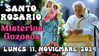 🔵SANTO ROSARIO EN LATÍN MISTERIOS GOZOSOS Noviembre 11 2024 [upl. by Aisetra599]