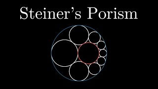 Steiners Porism proving a cool animation SoME1 [upl. by Montanez918]