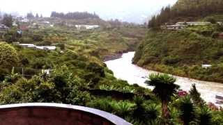 Baños Ecuador  The Famous Waterfalls Bike Ride [upl. by Blase]