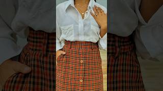 Handloom skirt amp shirt panchkanyacreations handpaintedshirt  fashiondesigner [upl. by Anilrac716]