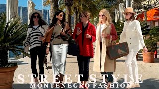 What is in Fashion for Spring 2024Spring Street Style MNE 2024 [upl. by Quartana]