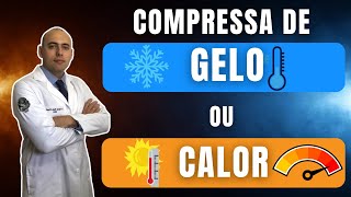 COMPRESSA QUENTE OU FRIA  QUAL ESCOLHER [upl. by Zoila]