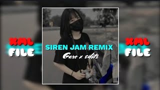 SIREN JAM REMIX💥 XML VIDEO🍒 PRESET 🔰LINK DESCRIPTION BOX ✅ [upl. by Adnilev]