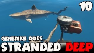 Stranded Deep Gameplay Ep 10  quotShark Magnetquot [upl. by Malka]