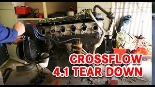 41 liter 6 cylinder crossflow tear down  Master of None [upl. by Nedra380]