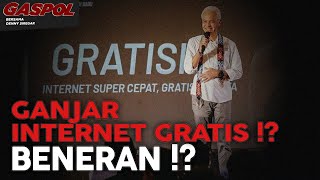 Denny Siregar GANJAR INTERNET GRATIS ⁉️ BENERAN ⁉️ Gaspol 252 [upl. by Jeniece]