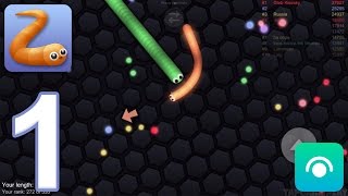 Slitherio  Gameplay Walkthrough Part 1 iOS Android [upl. by Lizzy689]