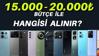 1500020000 TL Arası en iyi telefonlar  2024 Nisan [upl. by Latihs]