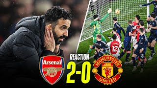 FRUSTRATING Amorim Undone By Corners FC  ARSENAL 20 MAN UTD [upl. by Thessa]