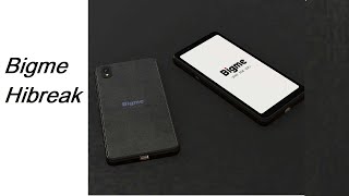 Bigme Hibreak E Ink Smartphone with SIM and Android 11 OS [upl. by Akinek]