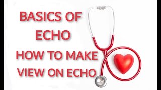 BASICS OF ECHOCARDIOGRAPHY [upl. by Edme]