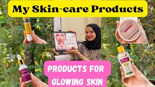 My Current Skin Care Products  Sidra Karim skincare skincareproducts glowingskin sidrakarim [upl. by Russia425]