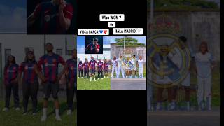 Barcelona or Réal de Madrid danse championsleague barcelona halamadrid viscabarsa duel parati [upl. by Steffi586]