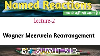 WAGNER MEERWEIN REARRANGEMENT  NAME REACTION  NET  GATE  IIT JAM [upl. by Fairfield966]