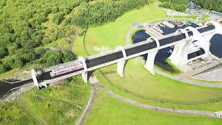 The Falkirk Wheel Falkirk Scotland [upl. by Ovatsug994]