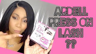 How to Apply Ardell Press On Lashes  First Impression  ThePolishedSwan [upl. by Eilrac]